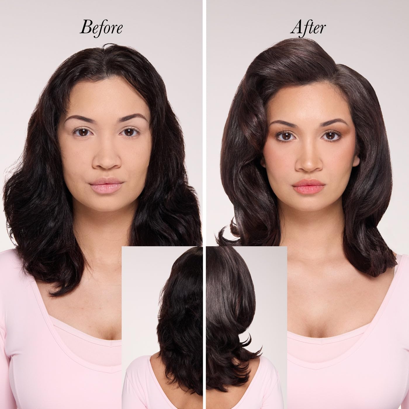 L'ANGE HAIR Le Volume Elevé 65MM 2-in-1 Titanium Brush Dryer | Dry and Style | Unique Teardrop Shape Barrel | 3 Heat Settings | 360° Vented Airflow | Ionic Technology