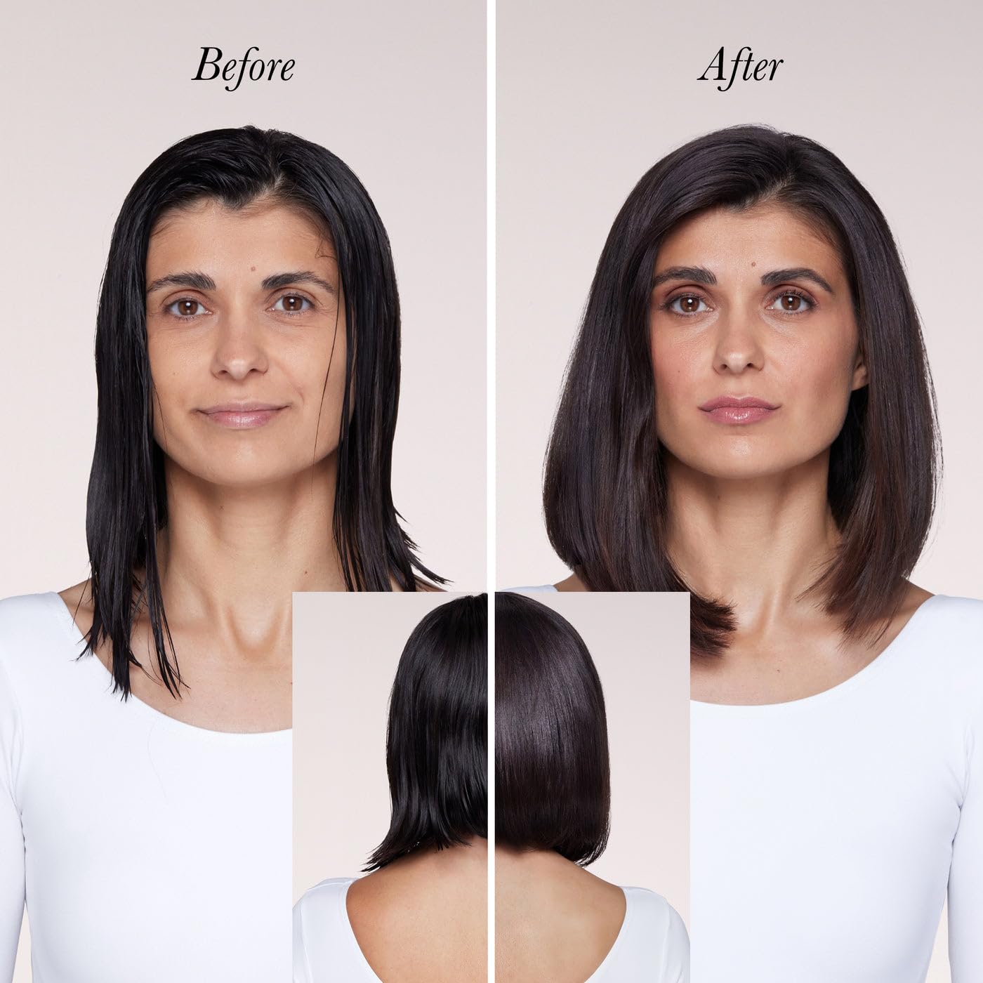 L'ANGE HAIR Le Volume Elevé 65MM 2-in-1 Titanium Brush Dryer | Dry and Style | Unique Teardrop Shape Barrel | 3 Heat Settings | 360° Vented Airflow | Ionic Technology