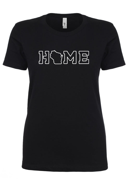 Wisconsin Home Ladies T-Shirt