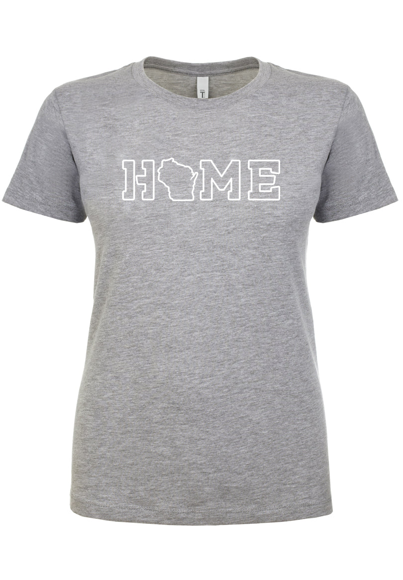 Wisconsin Home Ladies T-Shirt