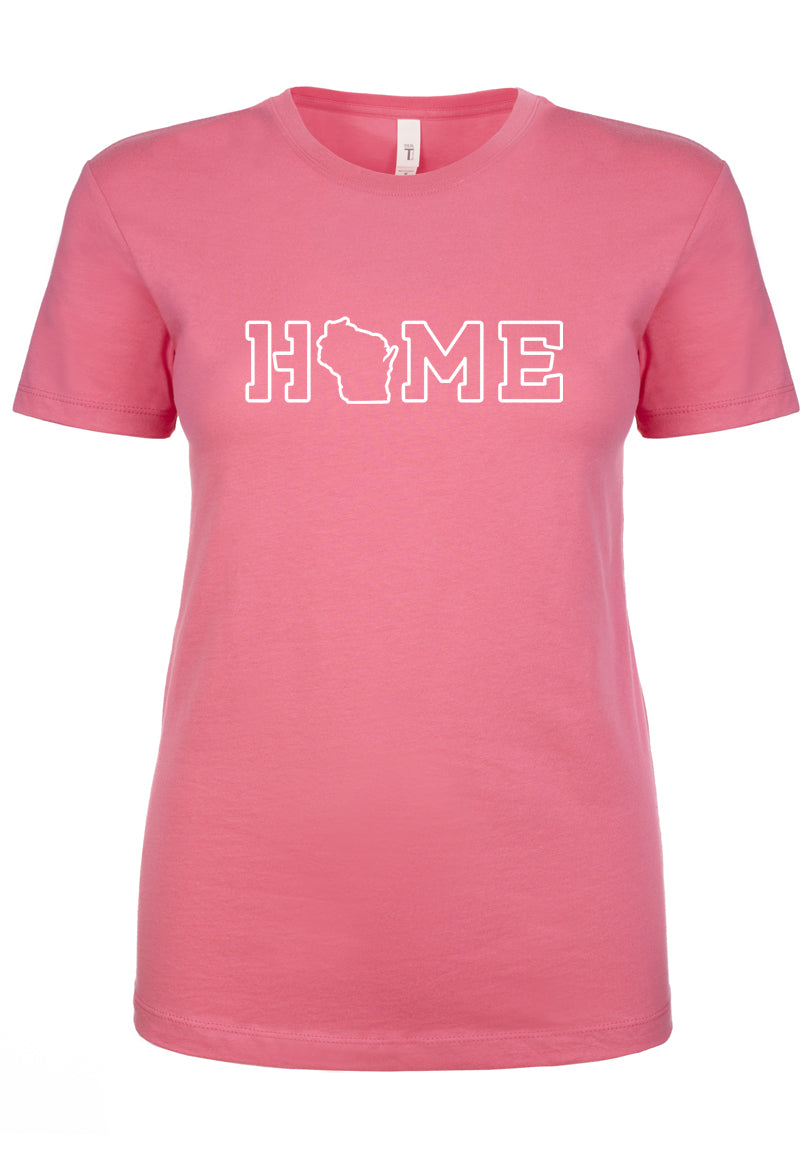 Wisconsin Home Ladies T-Shirt