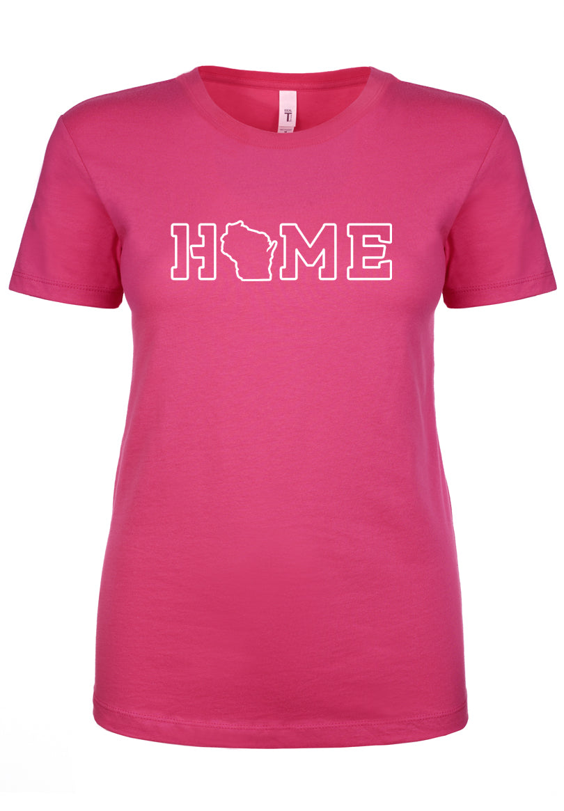 Wisconsin Home Ladies T-Shirt